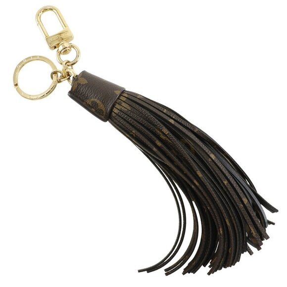 LOUIS VUITTON Brown Monogram Keyring - Picture 1 of 5